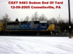 CSXT 6483  12-09-2005